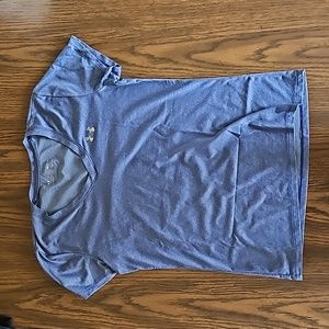 Blue Under Armour V-neck T-shirt